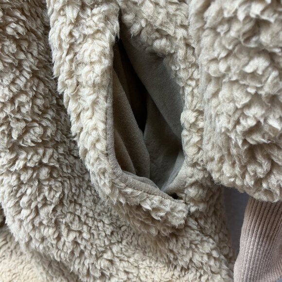 PETITE Medium Cardigan Sherpa Cascading -Proseccoo Bumblebella by Jill Martin - Picture 4 of 7